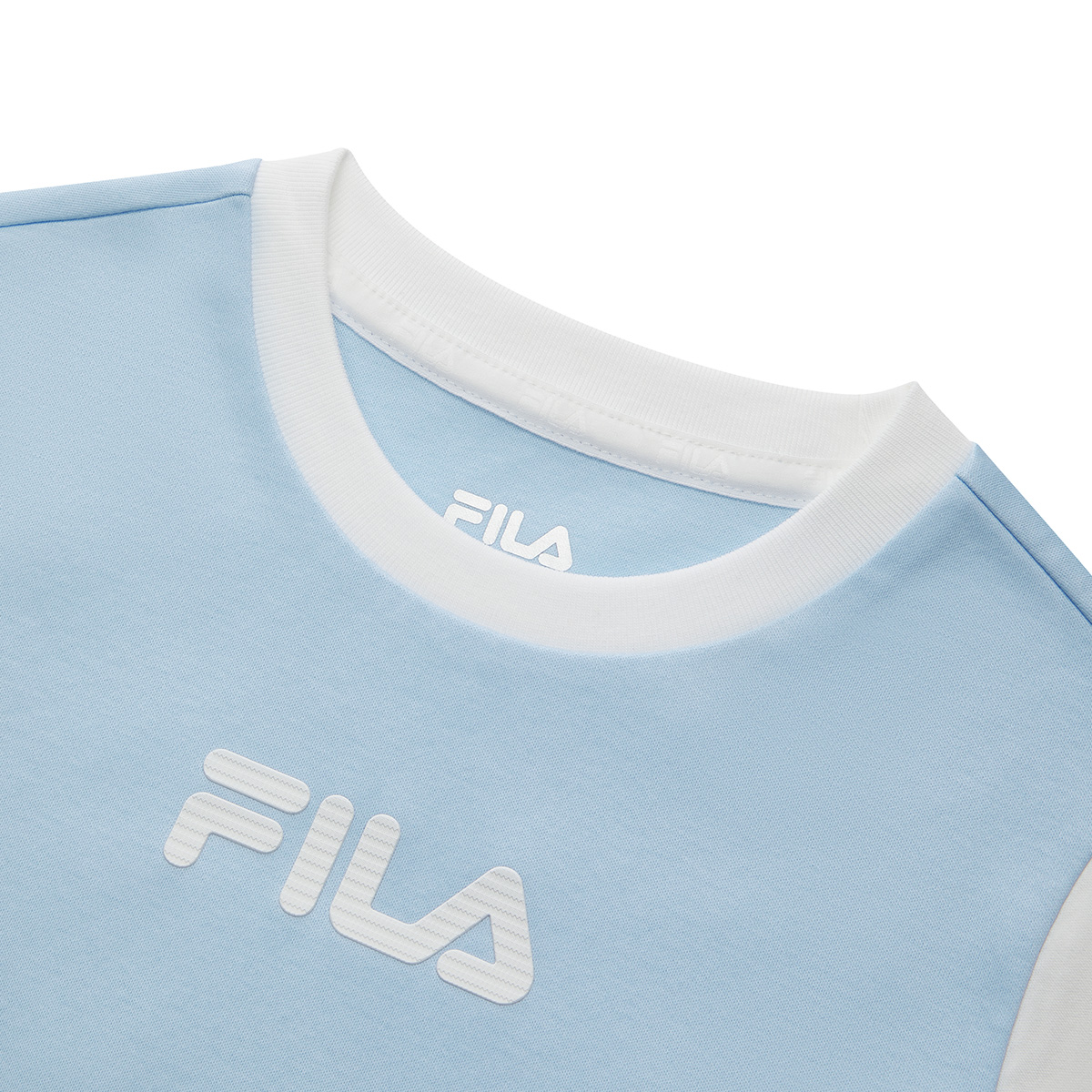 FILA KIDS WHITE LINE Boys Short Sleeves T-Shirt