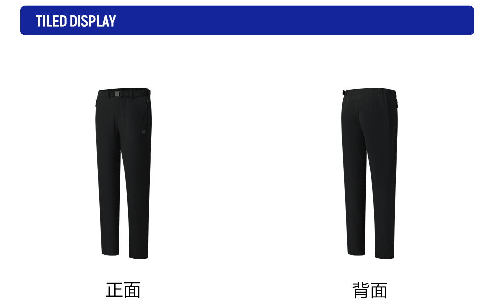 FILA CORE ATHLETICS EXPLORE X DUNHUANG MUSEUM Women Woven Pants (Black)