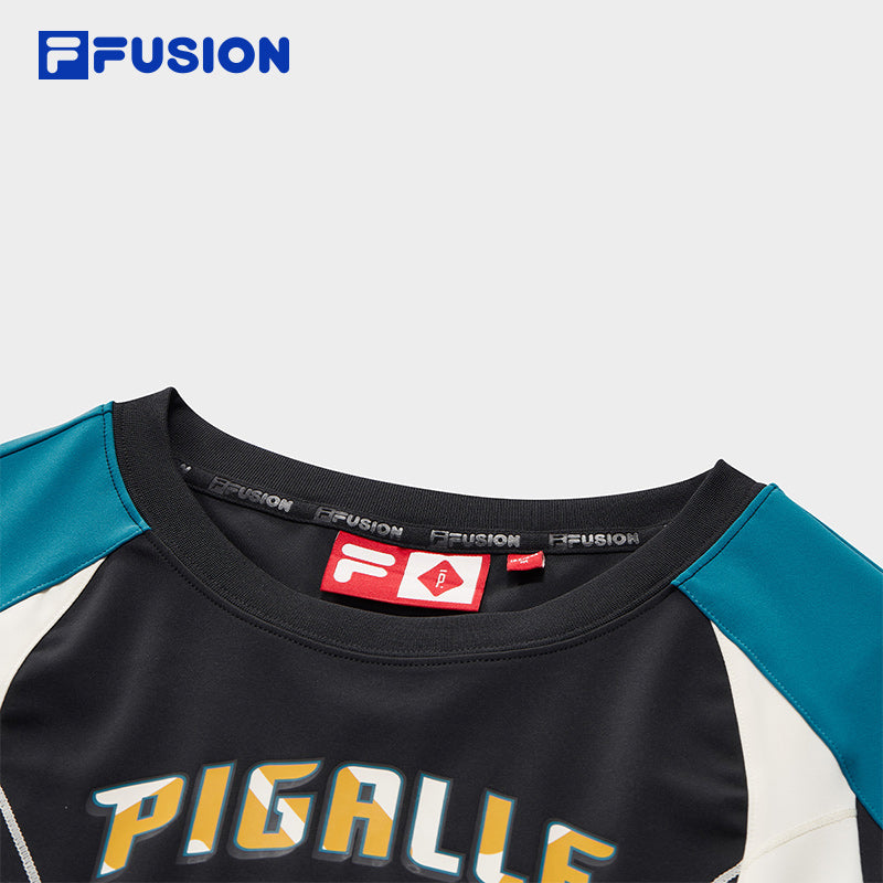 FILA FUSION CROSS OVER FILA FUSION X PIGALLE BREAK DUNK Women Sweatshirt (Blue)