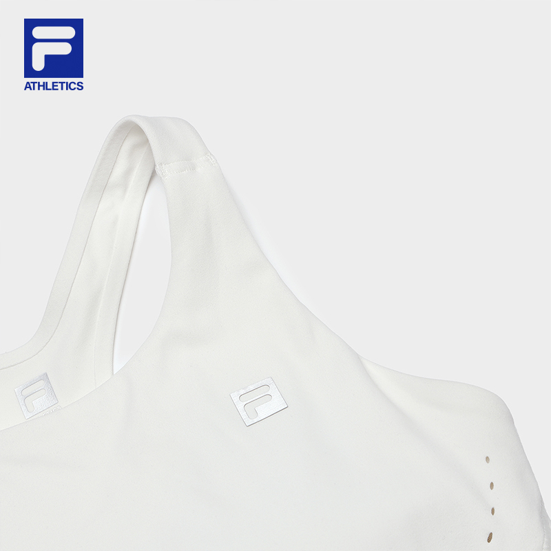FILA CORE ATHLETICS FITNESS Women Sports Bra in White