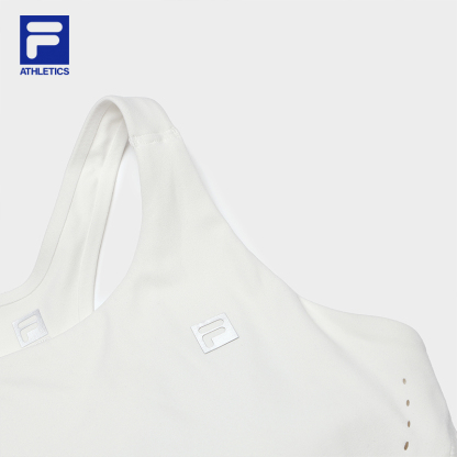 FILA CORE ATHLETICS FITNESS Women Sports Bra in White