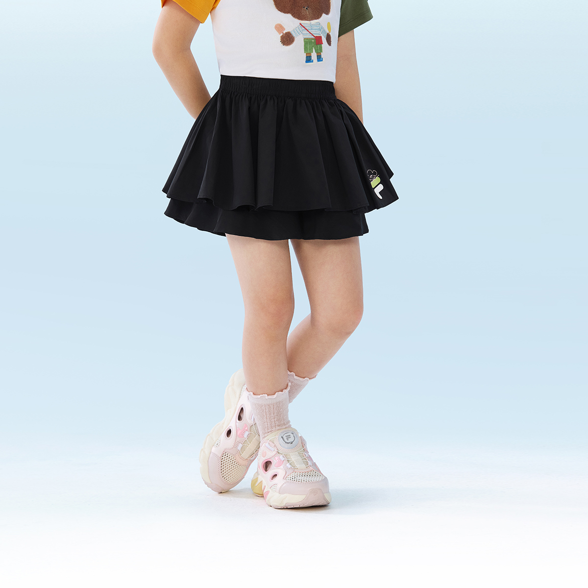 FILA KIDS CROSS OVER Girls Football Culture Skorts