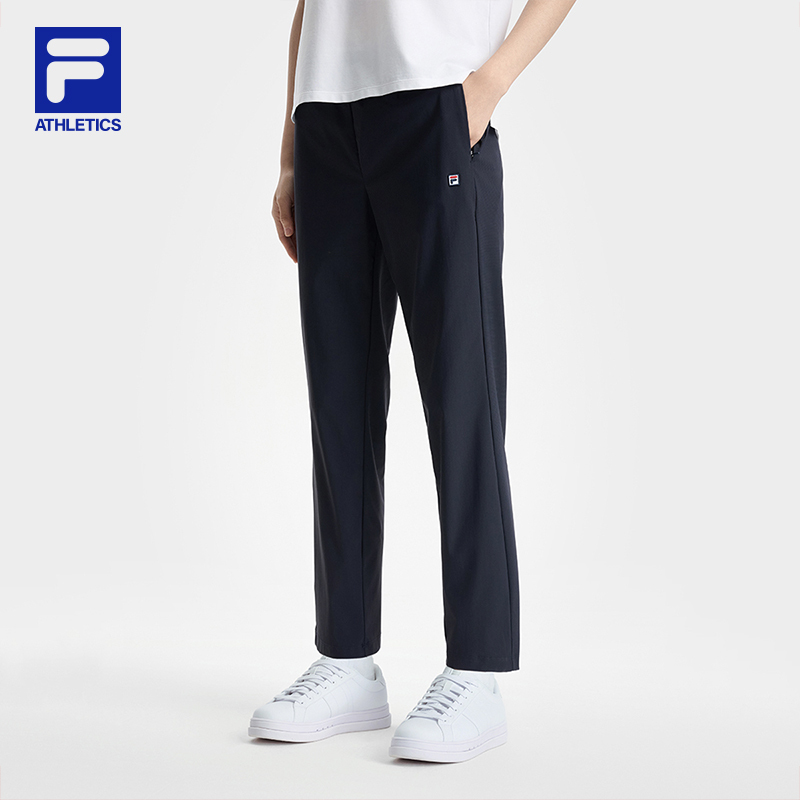 FILA CORE ATHLETICS TENNIS BOUNCY COURT Women Knit Pants (Navy)