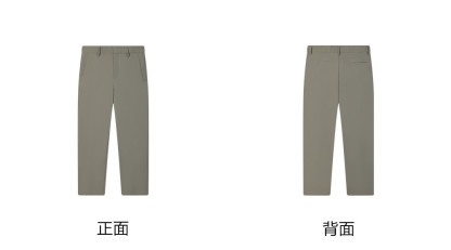 FILA CORE LIFESTYLE WHITE SPORTY & LUXURIOUS Men Woven Pants (Ash)