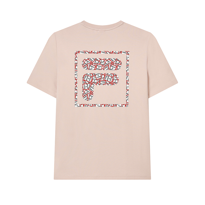 FILA CORE Women's White Line FILA x Have A Good Time Short Sleeve Tee