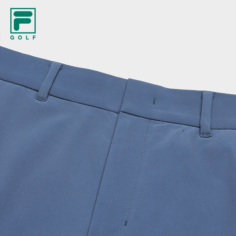 FILA CORE ATHLETICS GOLF DP WORLD TOUR MONOGRAM STRIPE Men Woven Pants (Blue)