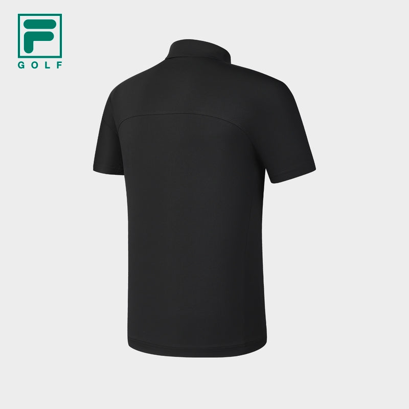 FILA CORE ATHLETICS GOLF2 Men Short Sleeve Polo (Black)