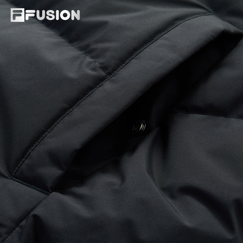 FILA FUSION INLINE FUSION LIFE X FUSIONEER FIELD OF CLASSIC Men Down Jacket Vest (Black)