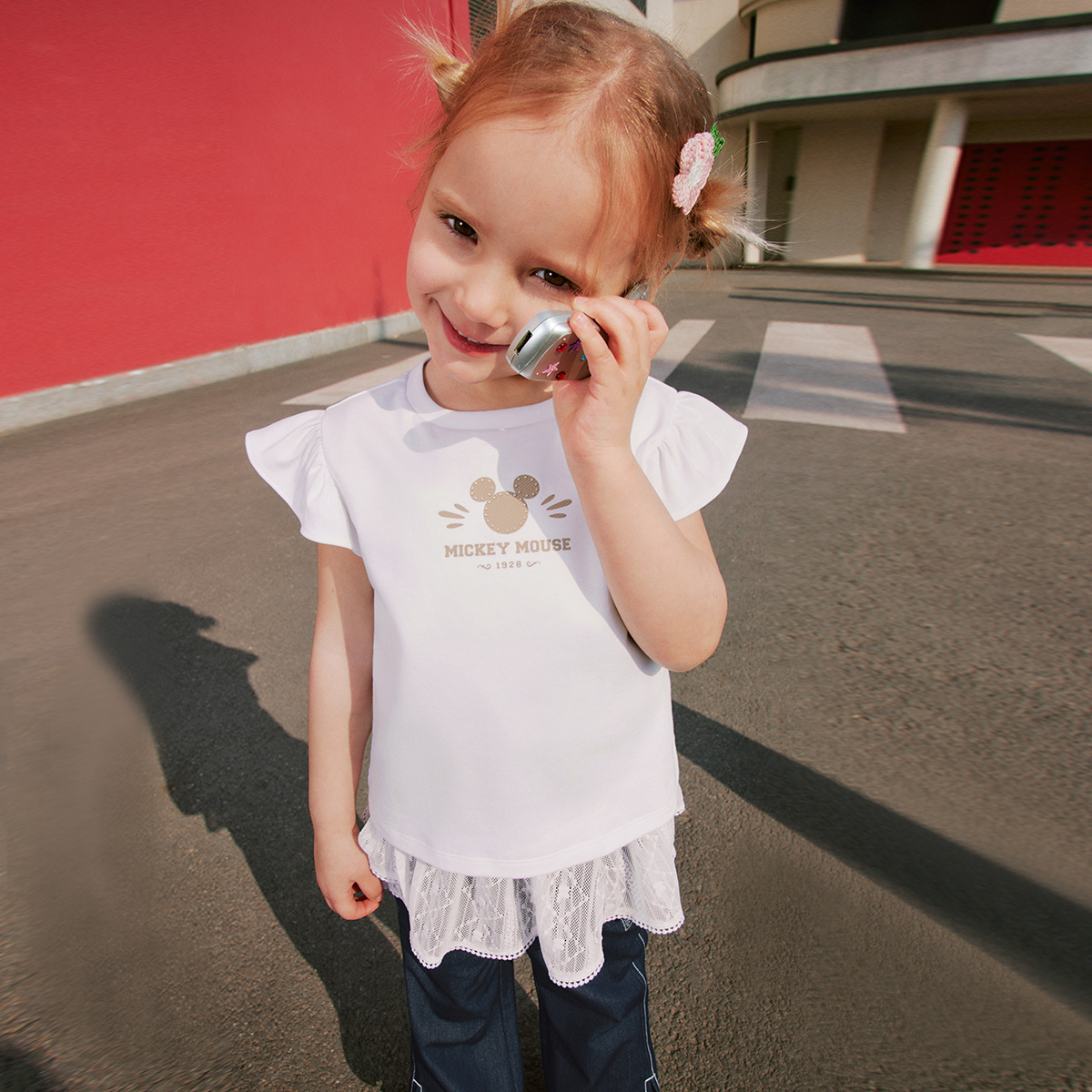 FILA KIDS CROSS OVER Girls Short Sleeves T-Shirt