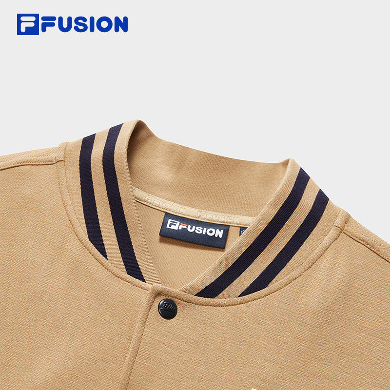 FILA FUSION INLINE CULTURE 2 CAMPUS RHAPSODY Unisex Bomber Jacket (Matcha Khaki)