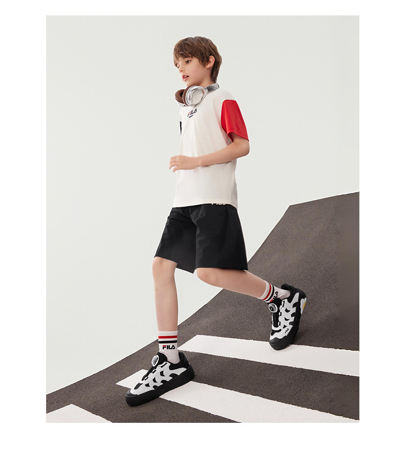 (EU 33 - 38) FILA KIDS HERITAGE OMELETTE Boys/Girl's Sneakers