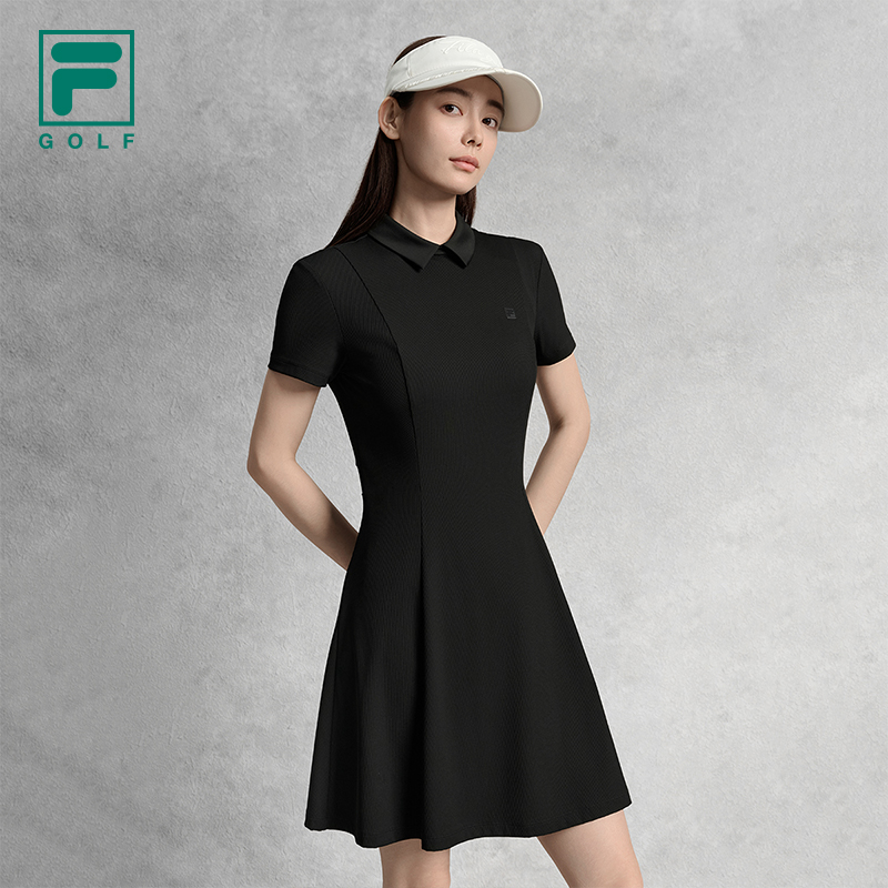 FILA CORE ATHLETICS GOLF ELITE GOLF CLUB Women Dress (Black)