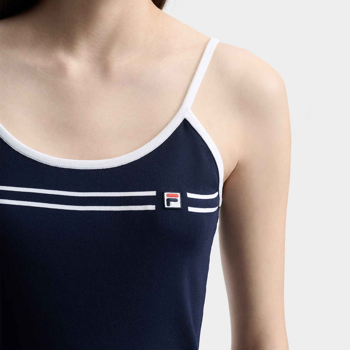 [Mini Yang's Pick] FILA WOMEN'S HERITAGE Knitted Tank Top