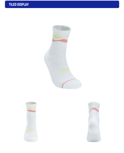 FILA CORE ATHLETICS  Women Knee High Socks (White)
