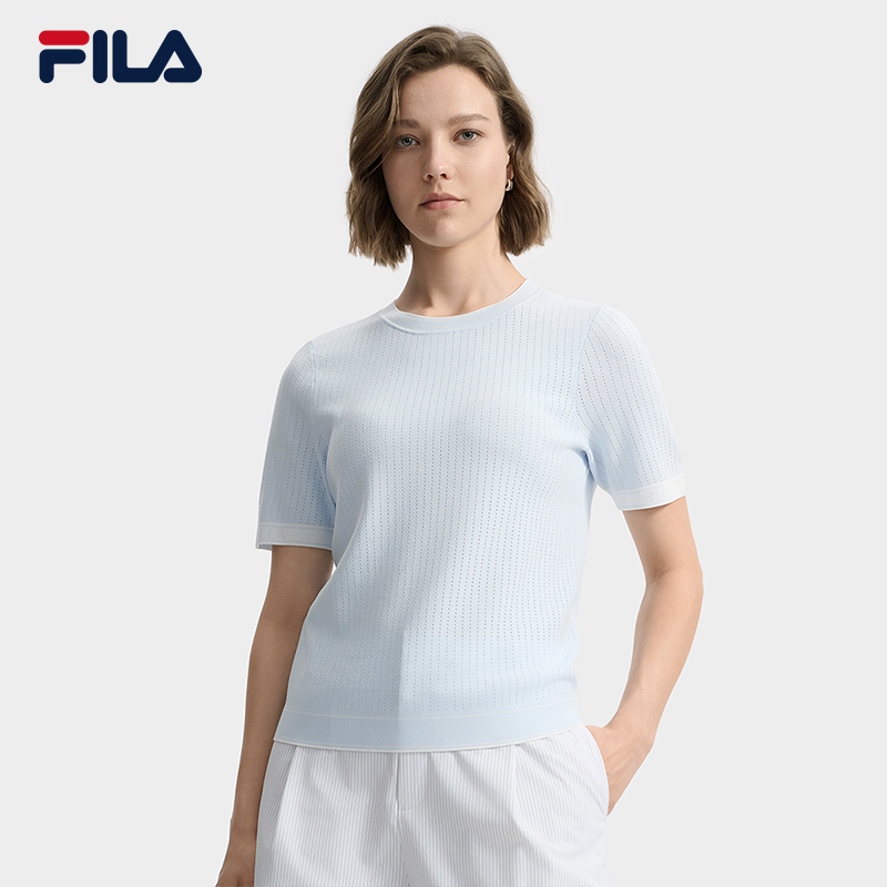 FILA CORE LIFESTYLE EMERALD ETCHED MOMENTS Women Knit Sweater