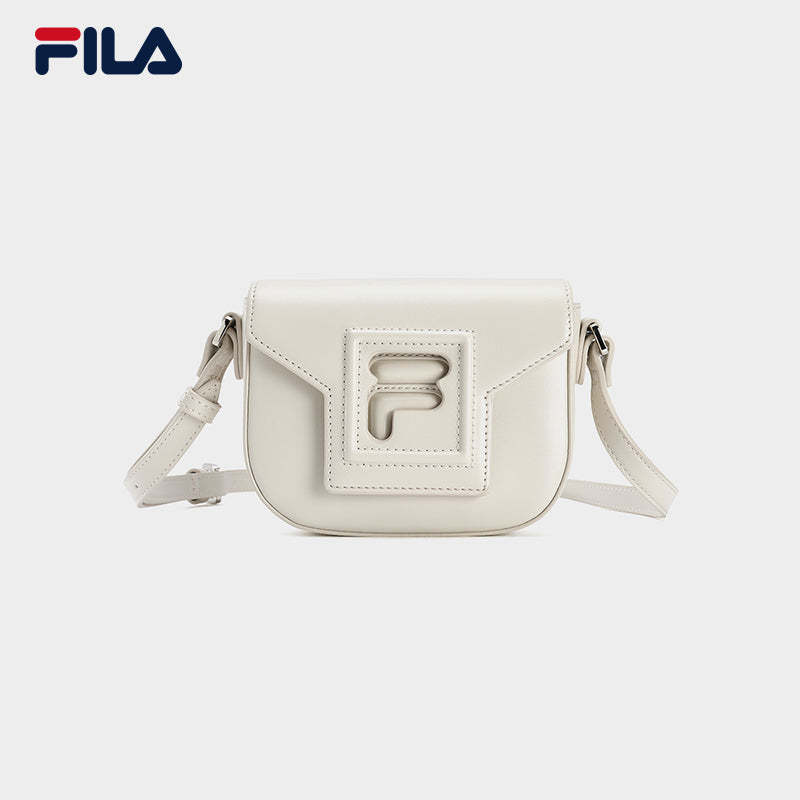 ★kao★FILA ホワイトバッグ セール】【FILA/フィラ】ドローコード ワンショルダーバッグ