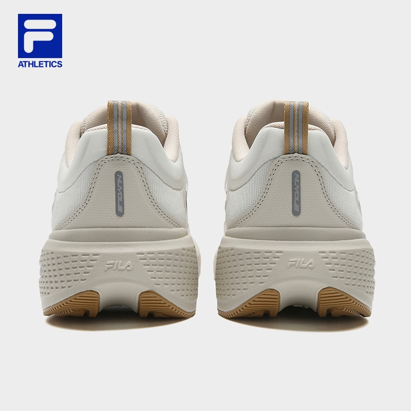 FILA CORE ATHLETICS SPORT PERFORMANCE FILA NUVOLE 3+ RUN Women Road Running Shoes(Beige/White)