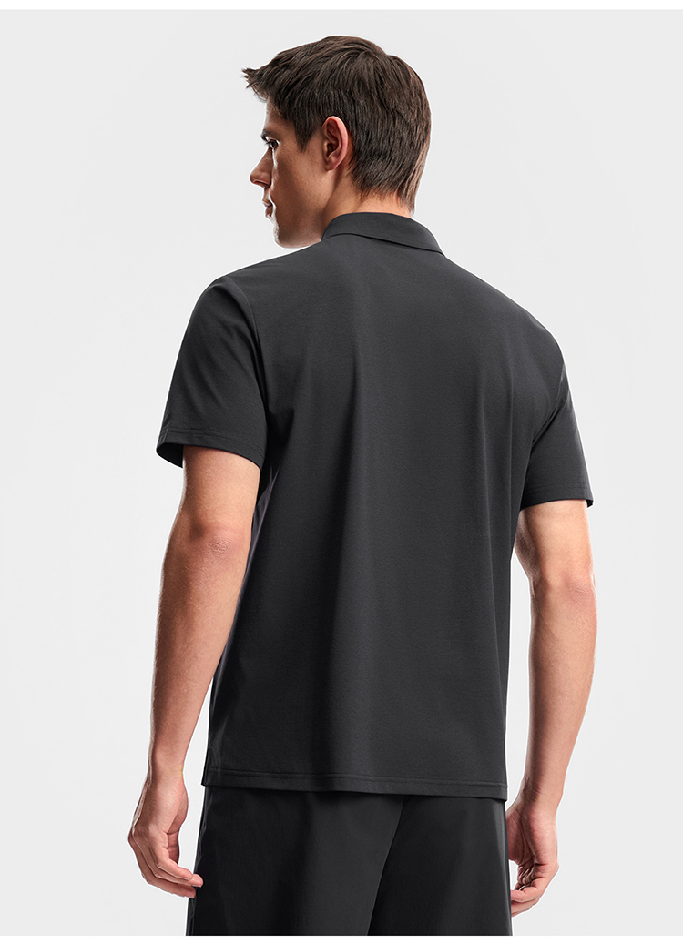 FILA MEN'S TENNIS Knitted Short Sleeve Polo Shirt