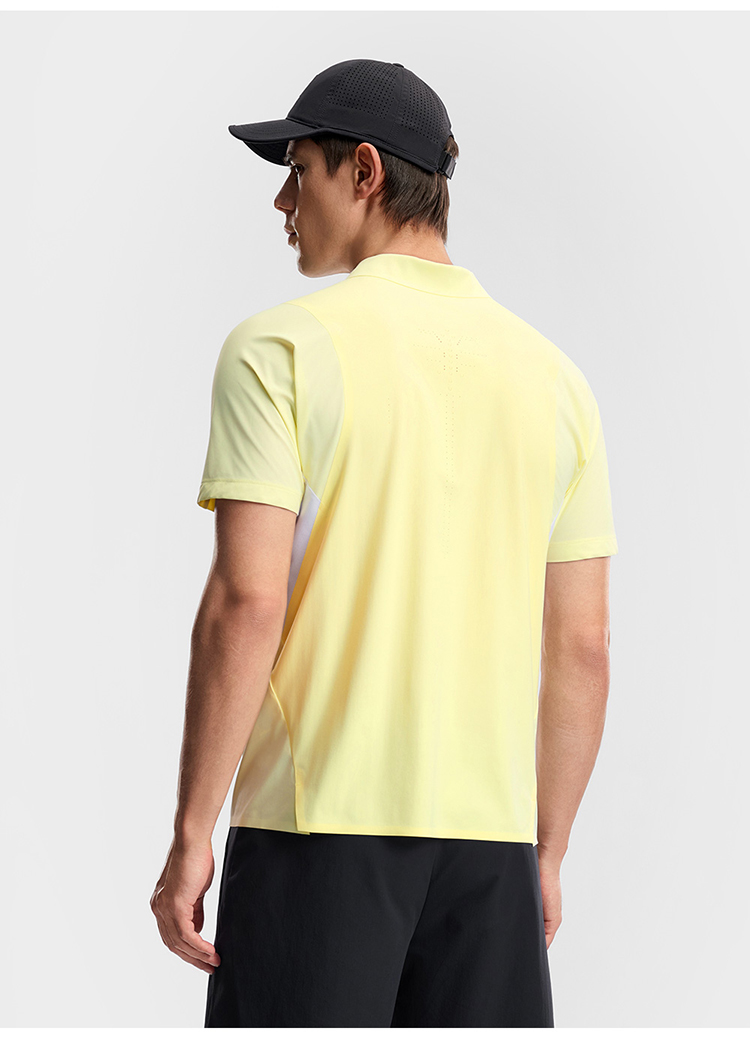 FILA MEN'S TENNIS Knitted Short Sleeve Polo Shirt