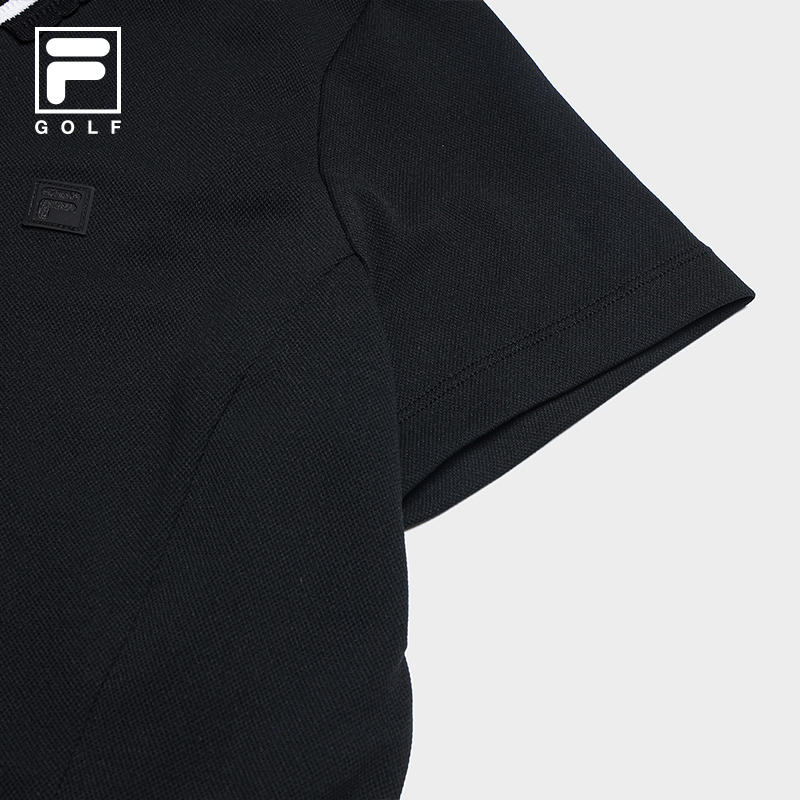 FILA CORE Women GOLF Dress with Built-in Shorts BLACK