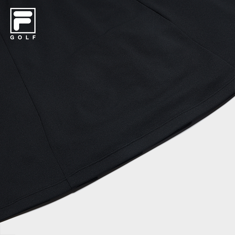 FILA CORE Women GOLF Dress with Built-in Shorts BLACK
