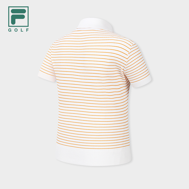 FILA CORE Women GOLF Knitted Top BLACK