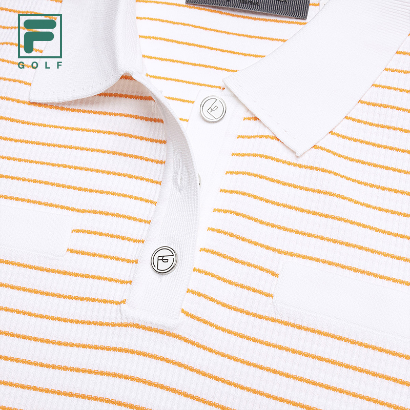 FILA CORE Women GOLF Knitted Top YELLOW