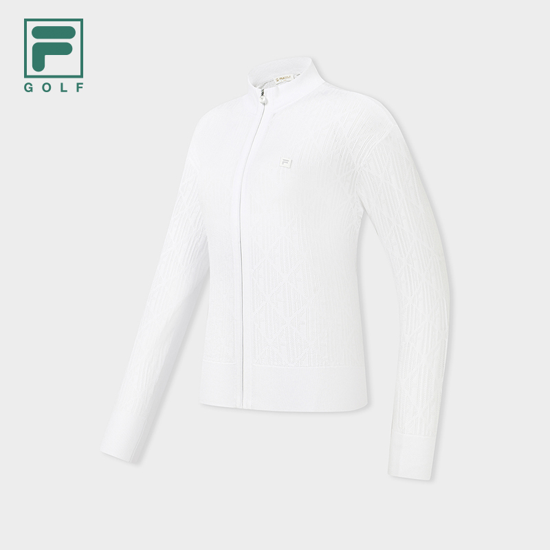 FILA CORE Women GOLF Knitted Two-Piece Set WHITE
