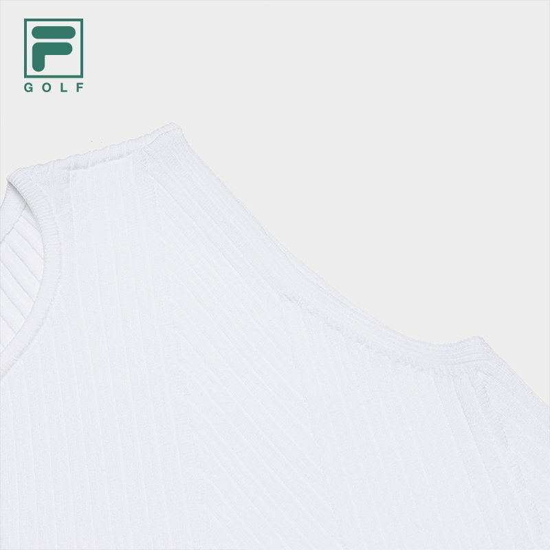 FILA CORE Women GOLF Knitted Two-Piece Set WHITE