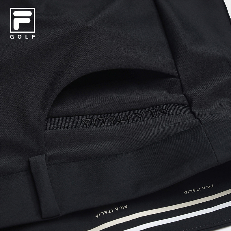 FILA CORE Women GOLF Knitted Pants BLACK