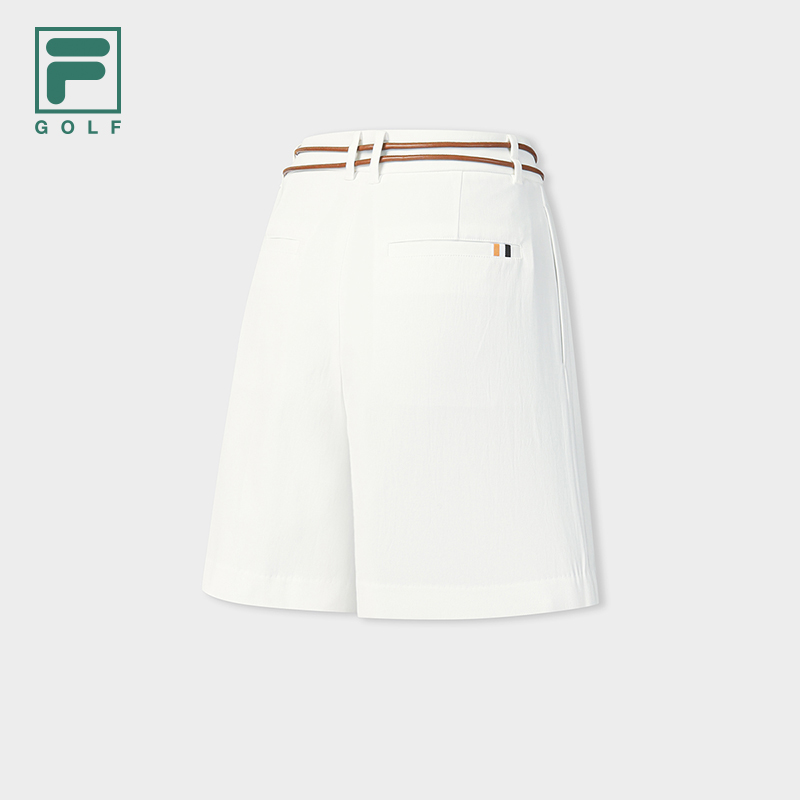 FILA CORE Women GOLF Woven Shorts WHITE