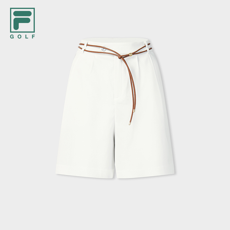 FILA CORE Women GOLF Woven Shorts WHITE