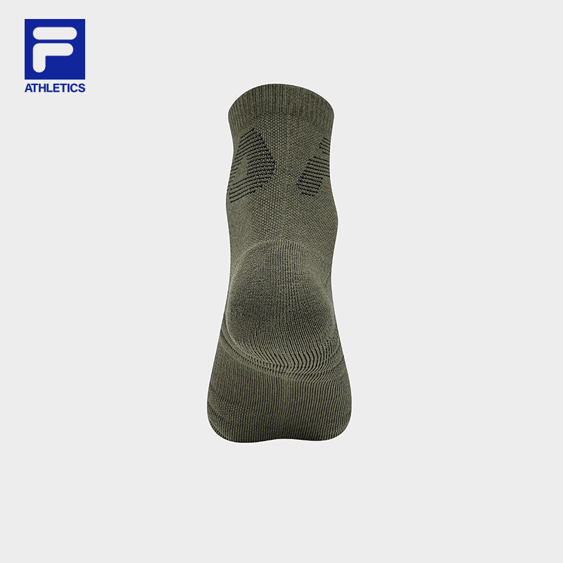 FILA CORE Men FITNESS Quarter Socks GREEN