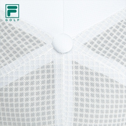 FILA CORE Men GOLF Baseball Cap WHITE