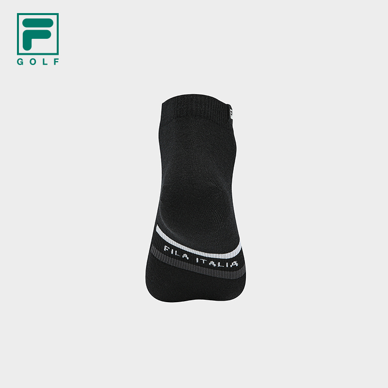 FILA CORE Men GOLF Quarter Socks BLACK