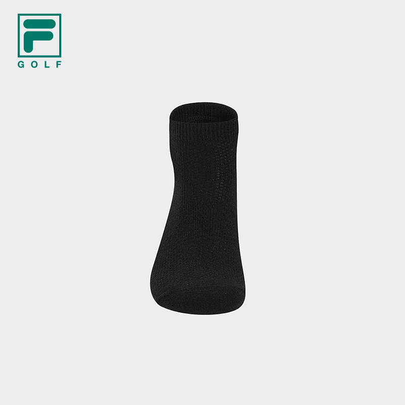 FILA CORE Men GOLF Quarter Socks BLACK
