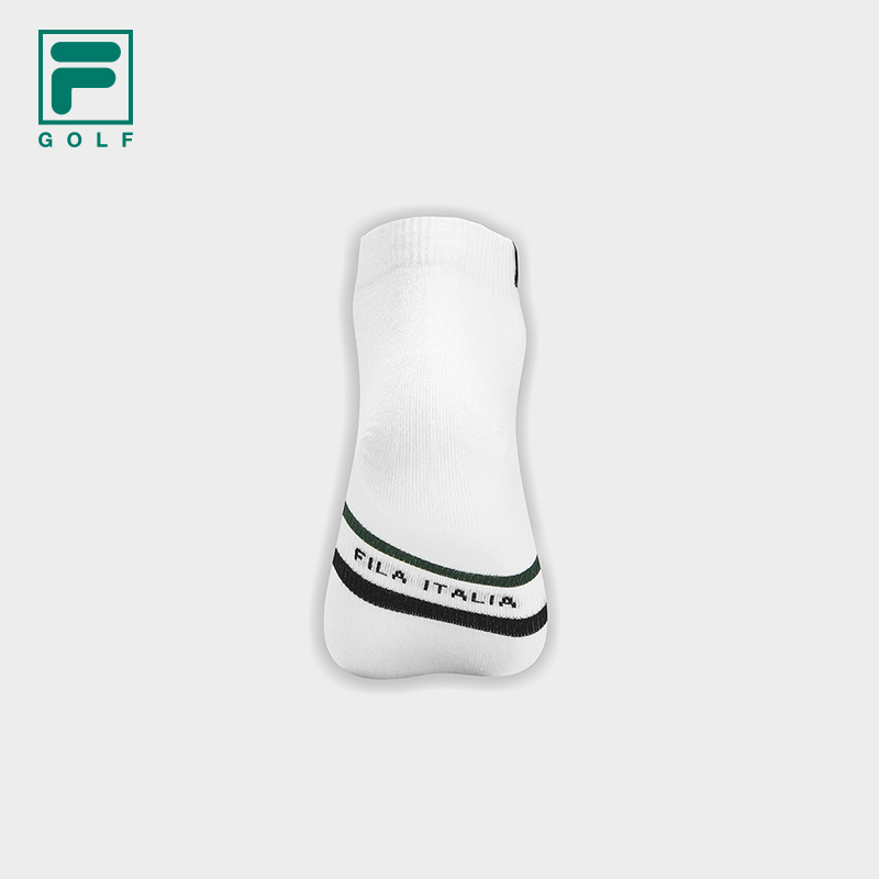 FILA CORE Men GOLF Quarter Socks WHITE