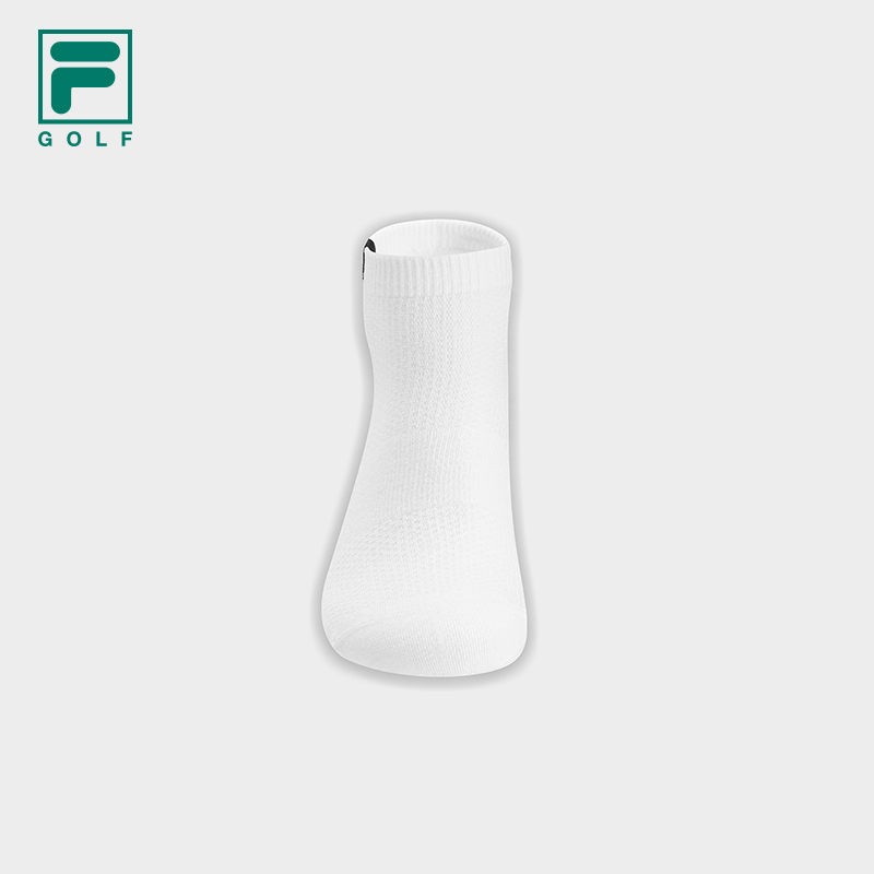 FILA CORE Men GOLF Quarter Socks WHITE