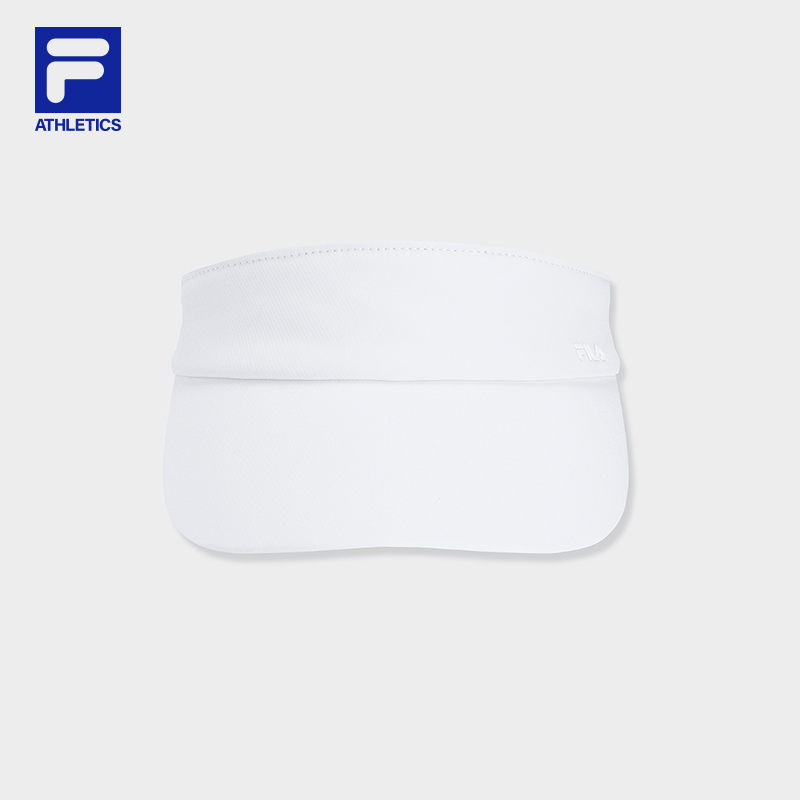 FILA CORE Women FITNESS Visor Hat WHITE