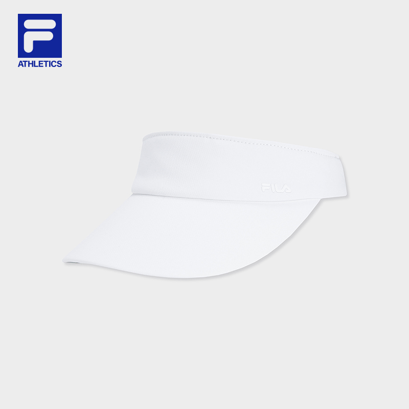 FILA CORE Women FITNESS Visor Hat WHITE