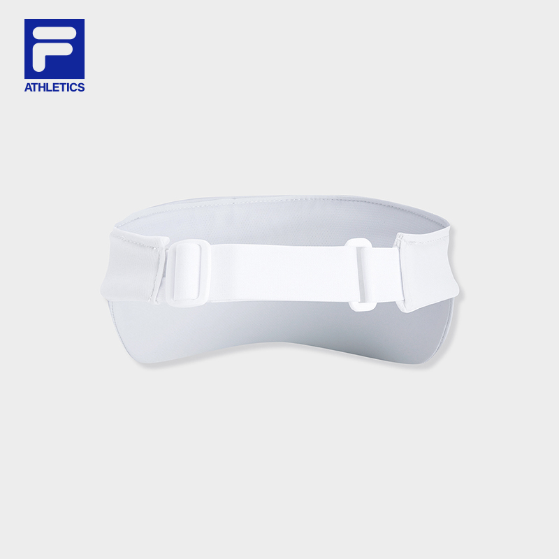 FILA CORE Women FITNESS Visor Hat WHITE