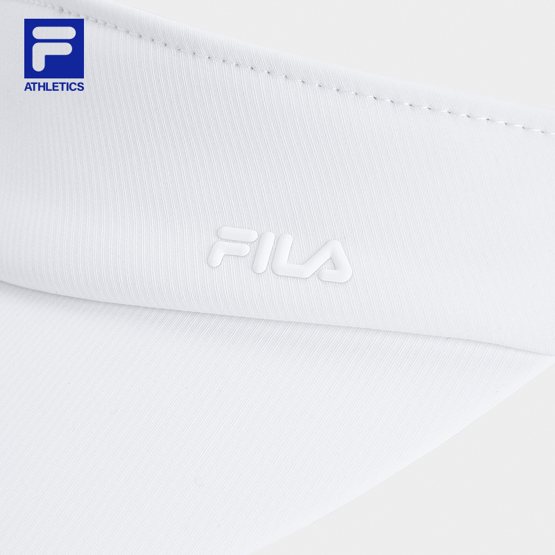 FILA CORE Women FITNESS Visor Hat WHITE