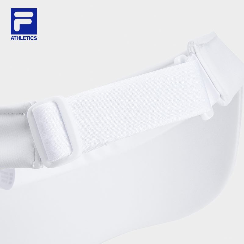 FILA CORE Women FITNESS Visor Hat WHITE