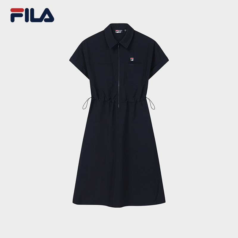 FILA CORE Women HERITAGE Woven Dress DARK BLUE
