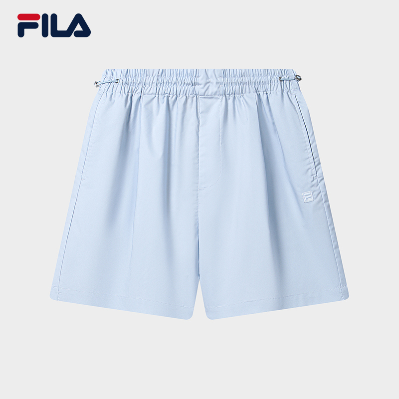 FILA CORE Women HERITAGE Woven Shorts LIGHT BLUE