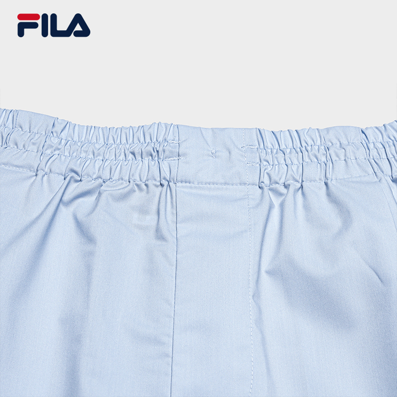 FILA CORE Women HERITAGE Woven Shorts LIGHT BLUE