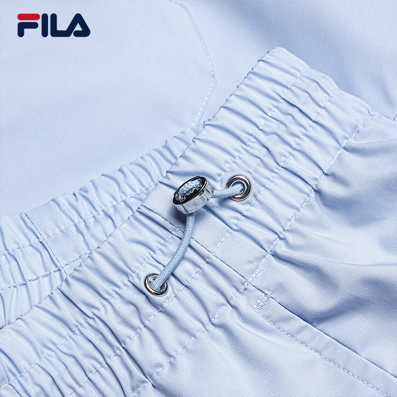 FILA CORE Women HERITAGE Woven Shorts LIGHT BLUE