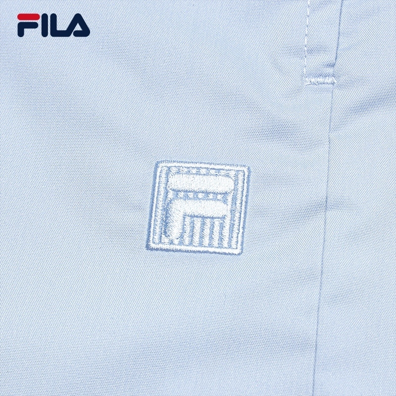 FILA CORE Women HERITAGE Woven Shorts LIGHT BLUE