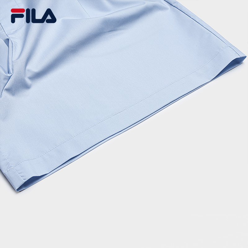 FILA CORE Women HERITAGE Woven Shorts LIGHT BLUE
