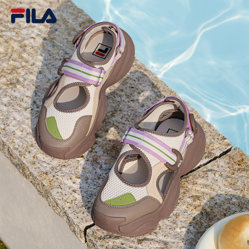 FILA CORE Women ORIGINALE BAGEL SANDAL BROWN